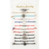 12 bracelets assortis