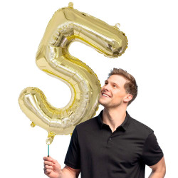 Ballon alu or 5