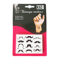 Tatoo moustache