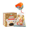 Boite carton carré Noël