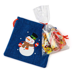 Sac tissu Noël