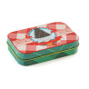 Boite métal rectangle Noël