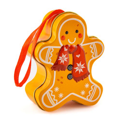 Boite métal à suspendre Noël