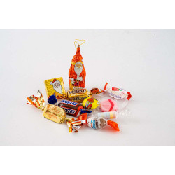 Seau métal Noël