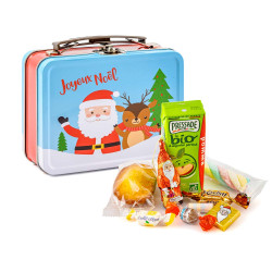 Valisette métal Noël