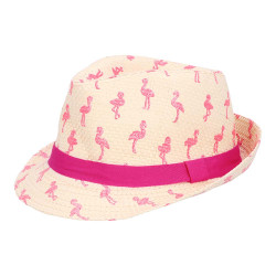 Chapeau Flamants roses