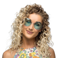 Lunettes Hippies XL vert