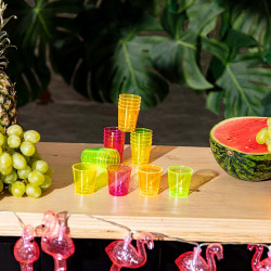 Set de 20 shots fluos UV