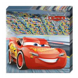 20 Serviettes Cars