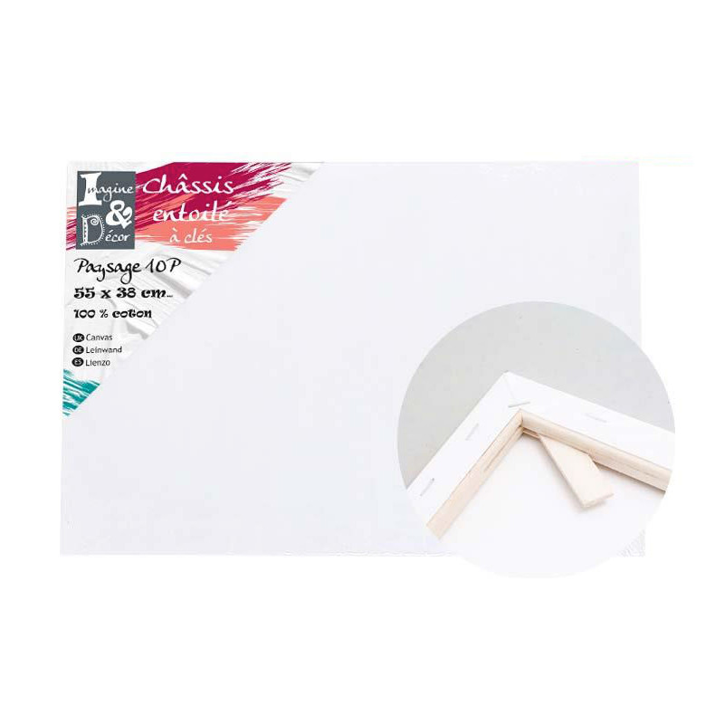 Chassis toile paysage