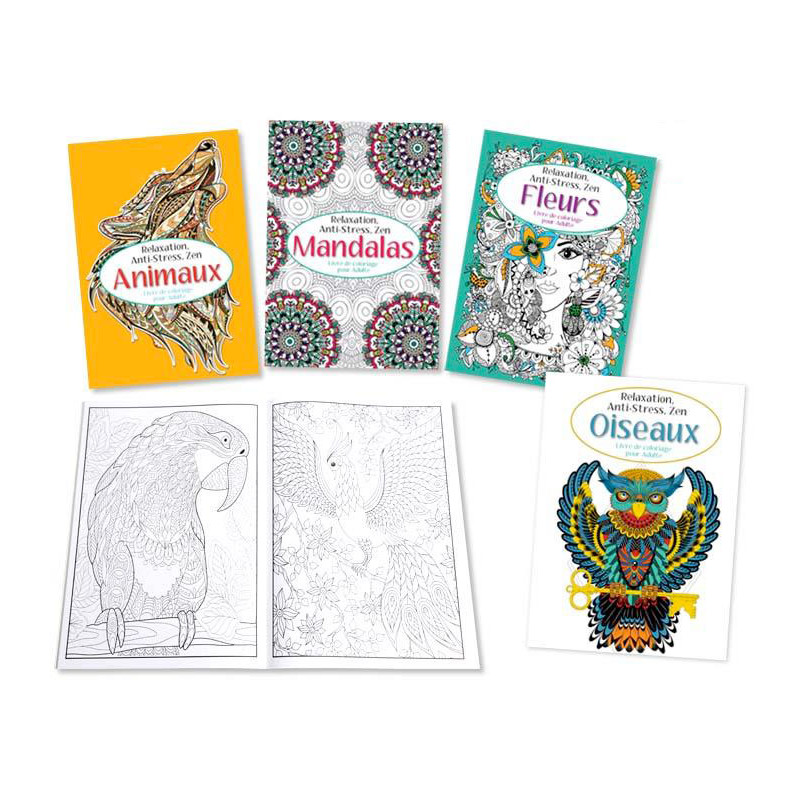 Carnet coloriage mandala