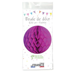 Boule Alvéolée Fuschia