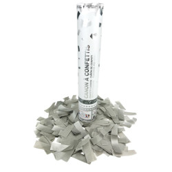 Canon confettis Argent