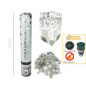 Canon confettis Argent