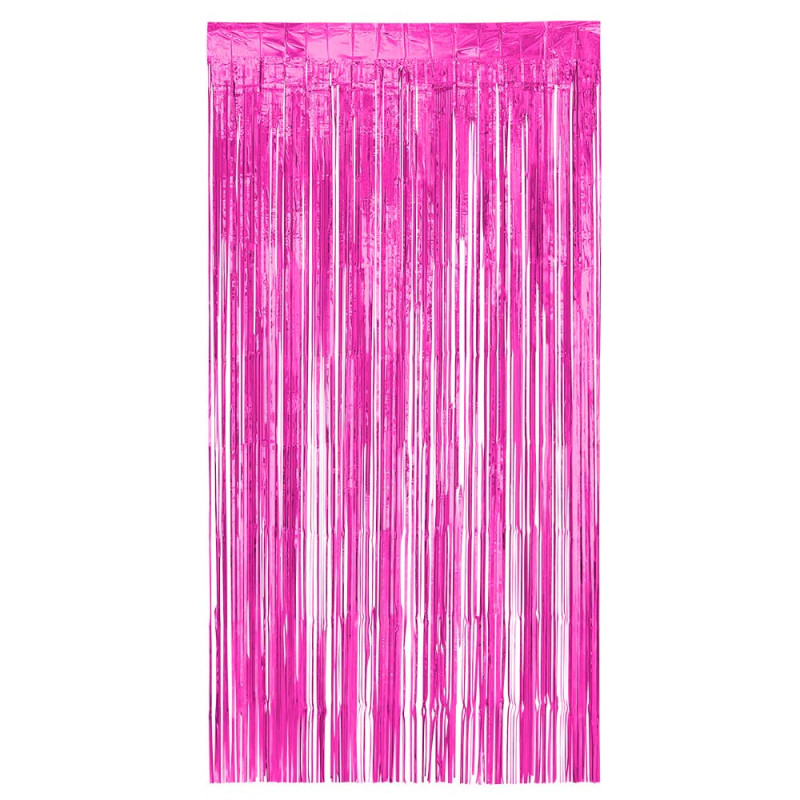 Rideau alu rose fuschia