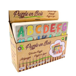 Puzzle forme chiffres/lettres