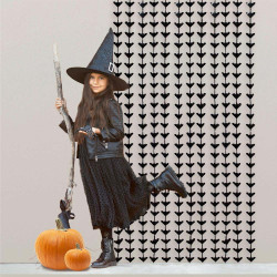Rideau chauve souris Halloween