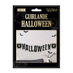 Guirlande Lettres Halloween