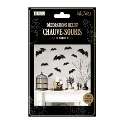 30 Chauves-souris relief