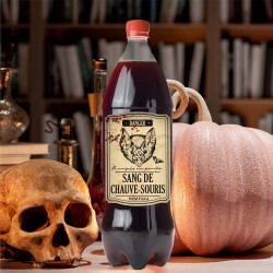 6 étiquettes Bouteille Halloween
