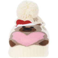 Bonnet tricot Noël