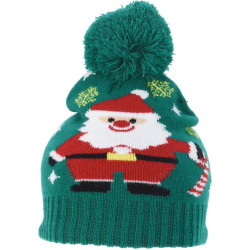 Bonnet tricot Noël