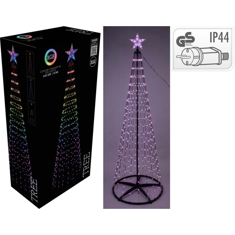 Sapin lumineux 300 cm