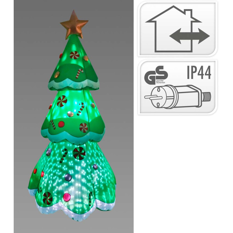 Arbre de Noël gonflable