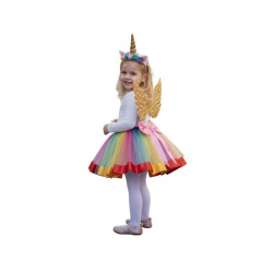 Set E. aile+tutu+tiare Multicolore