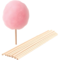 100 Bâtons en bois 28cm...