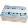 500 Feuilles de loto 5 couleurs