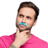 Set de 5 moustaches fluo