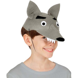 Chapeau loup enfant