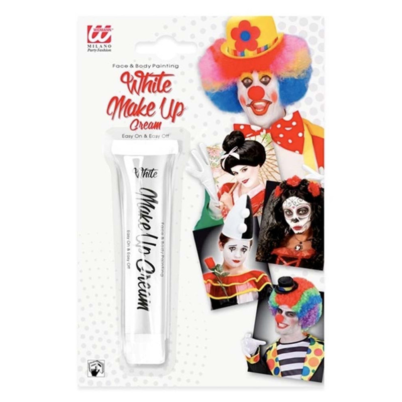 Tube de maquillage blanc