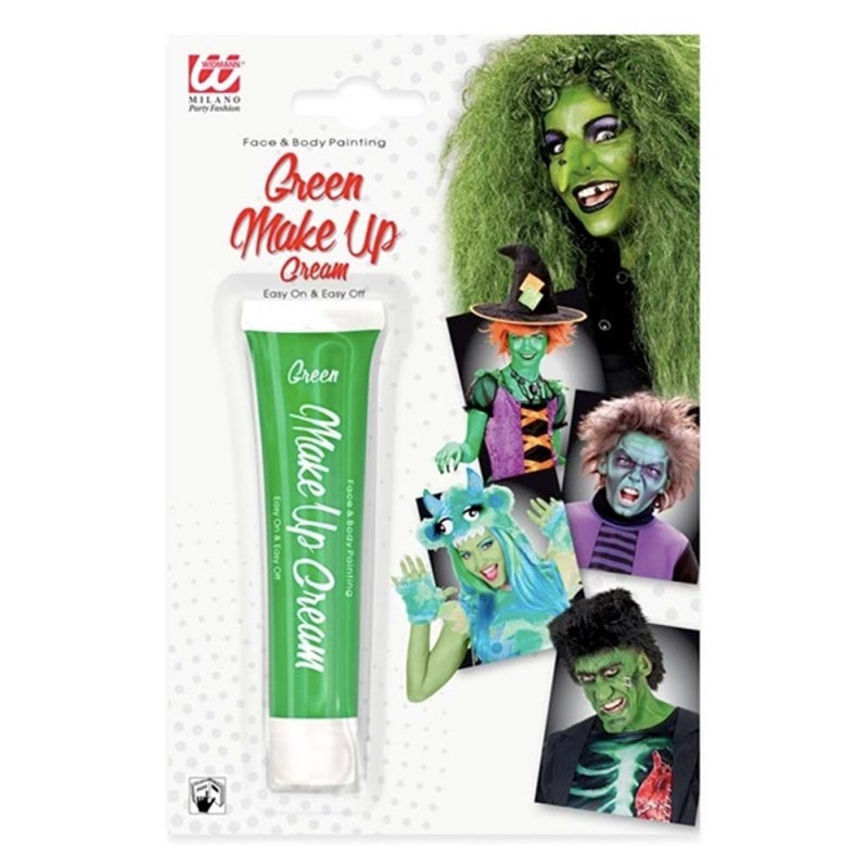 Tube de maquillage vert