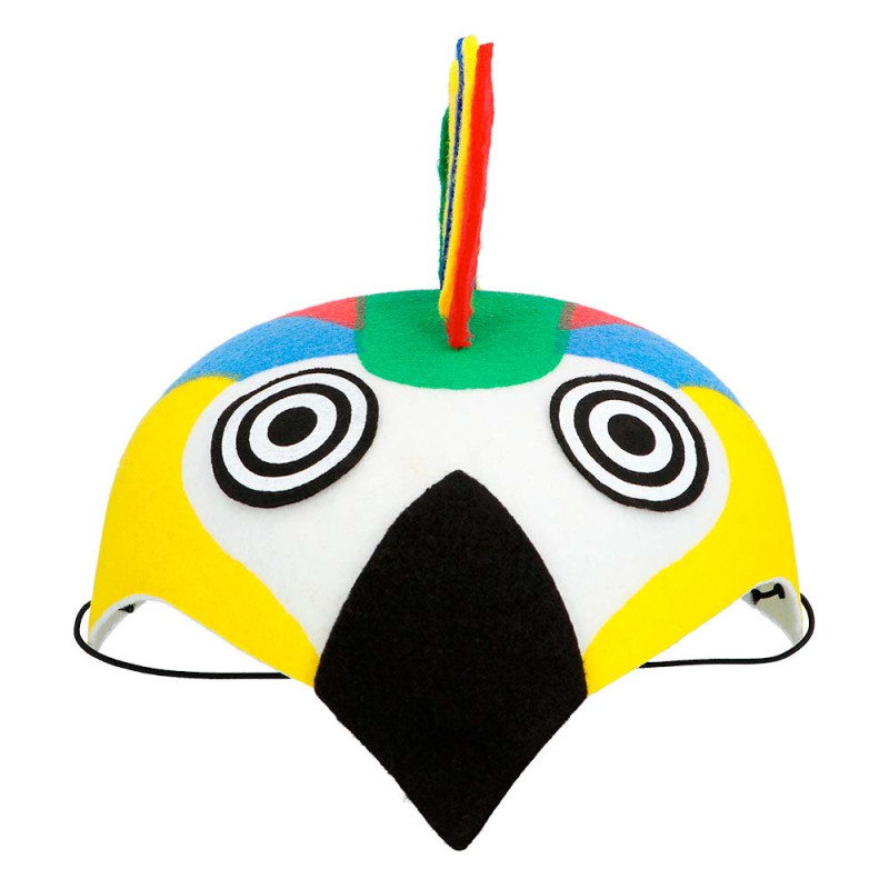 Chapeau perroquet enfant