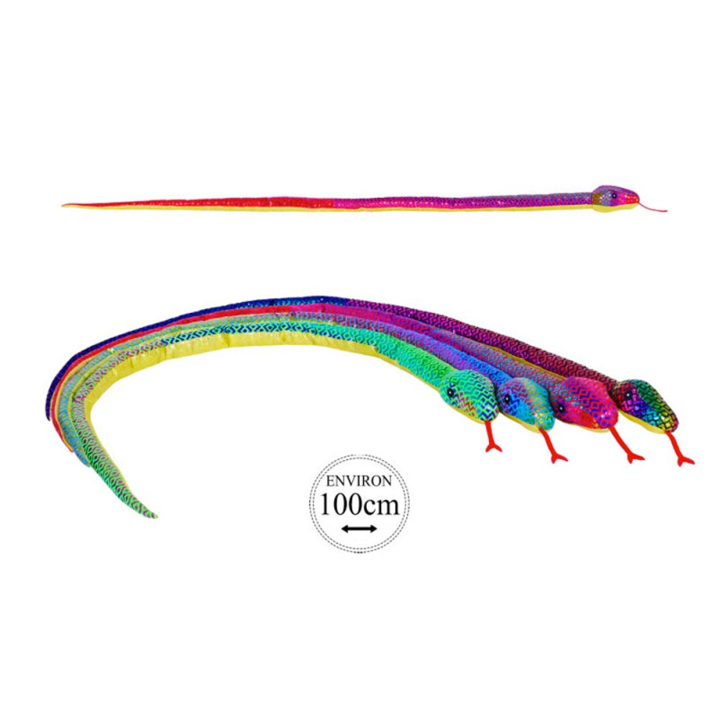 Serpent peluche