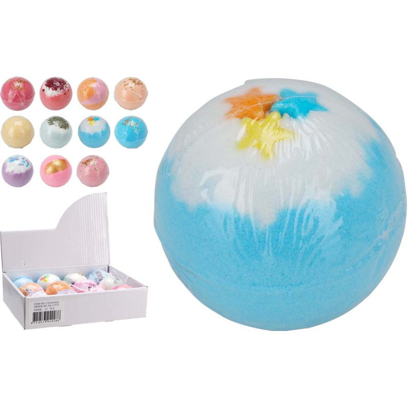 Boule de bain effervescente