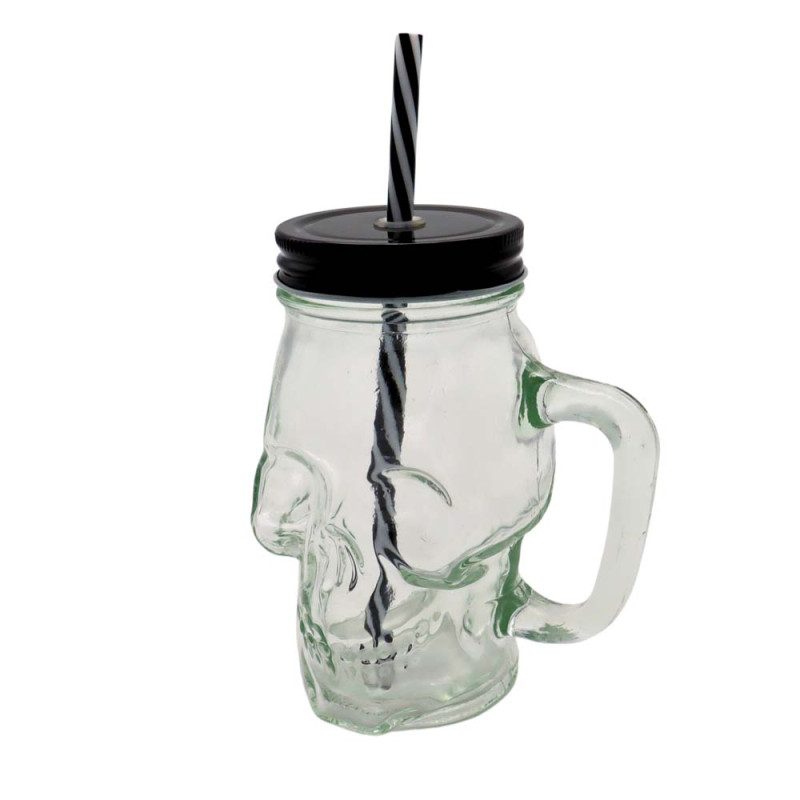 Verre tete de mort