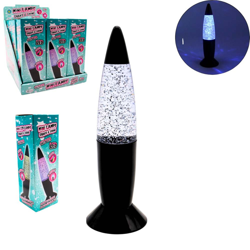 Lampe déco paillette