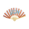 Éventail en bois et papier