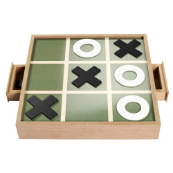 Jeu de tic tac toe bois