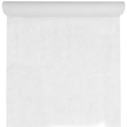 Rouleau de nappe blanc spunbond