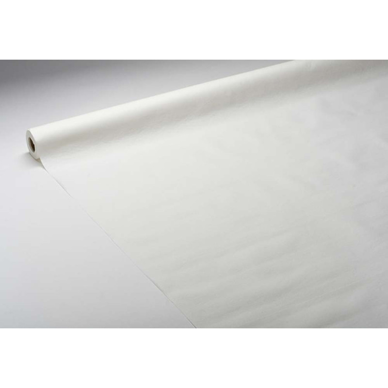 Rouleau de nappe airlaid blanche
