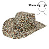 Chapeau de cowboy Léopard