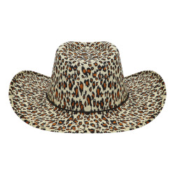 Chapeau de cowboy Léopard