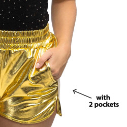Short Metallisé or L/XL