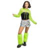 Short Metallisé Argent L/XL