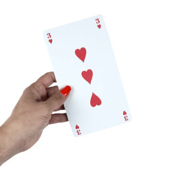 Jeu de cartes géant