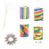 Colis lampions 13 cm LED 120 personnes